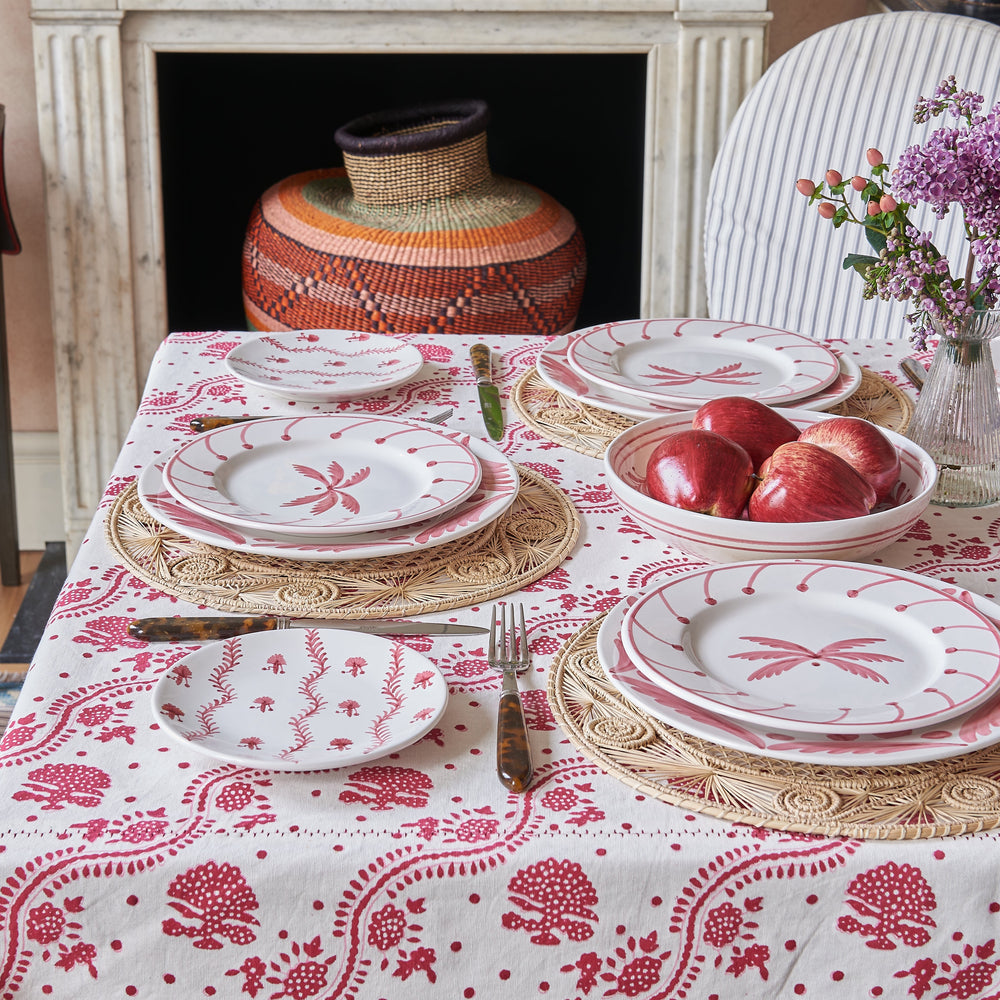 Kalee Red Tablecloth 2