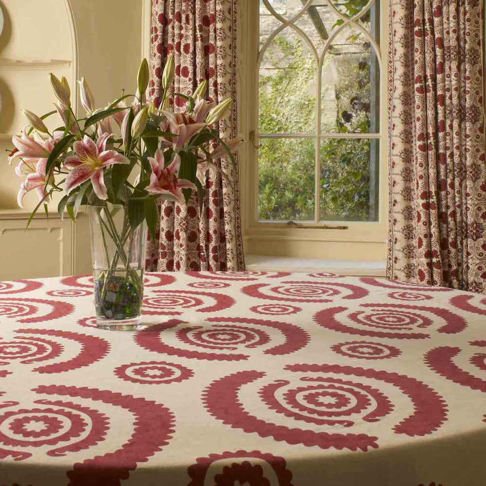 Haveli Red Fabric 4