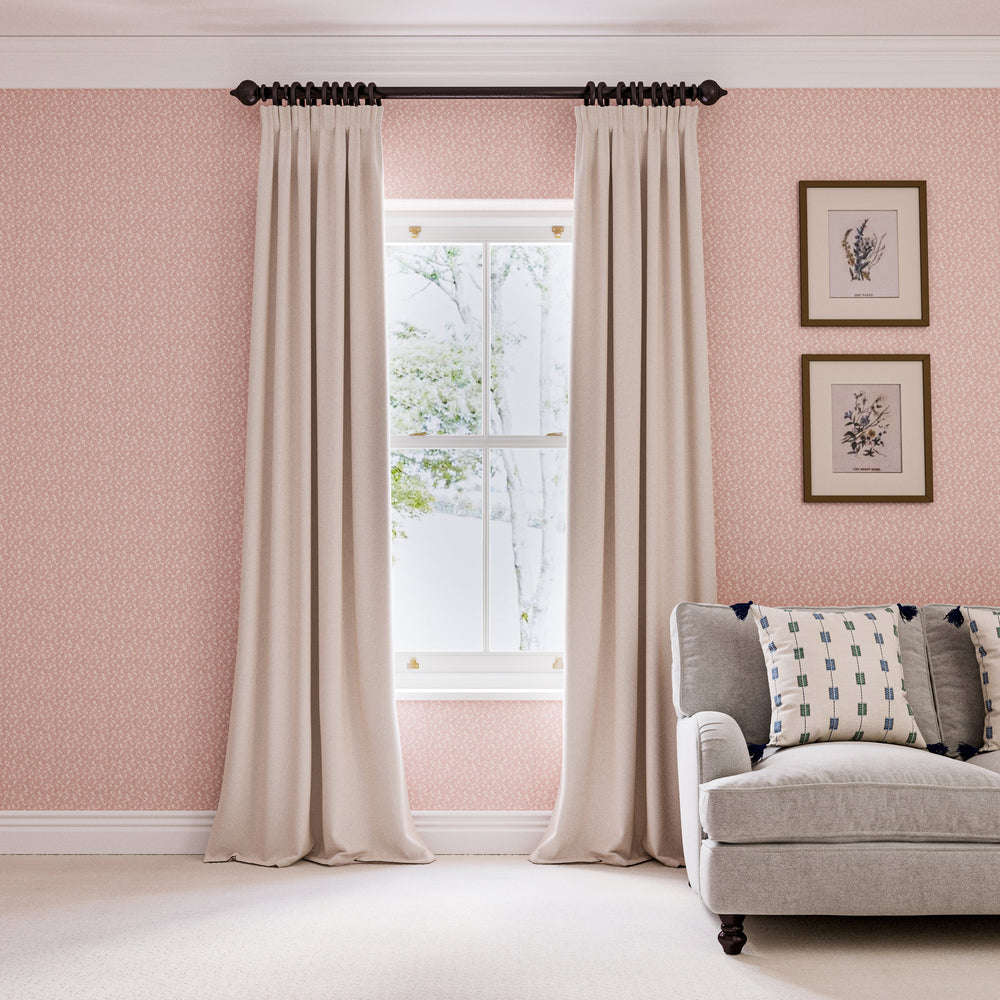 Tulkan Soft Pink Wallpaper Sample 2
