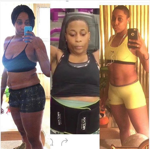 Keyshia Ka'oir - WOW!!!! Before & After results wearing her @kaoirfitness  #WaistEraser & #BodySweat!! U look fk'n AMAZINGGGGGGG👏👏🥰👍 all sizes are  in stock www.kaoirfitness.com