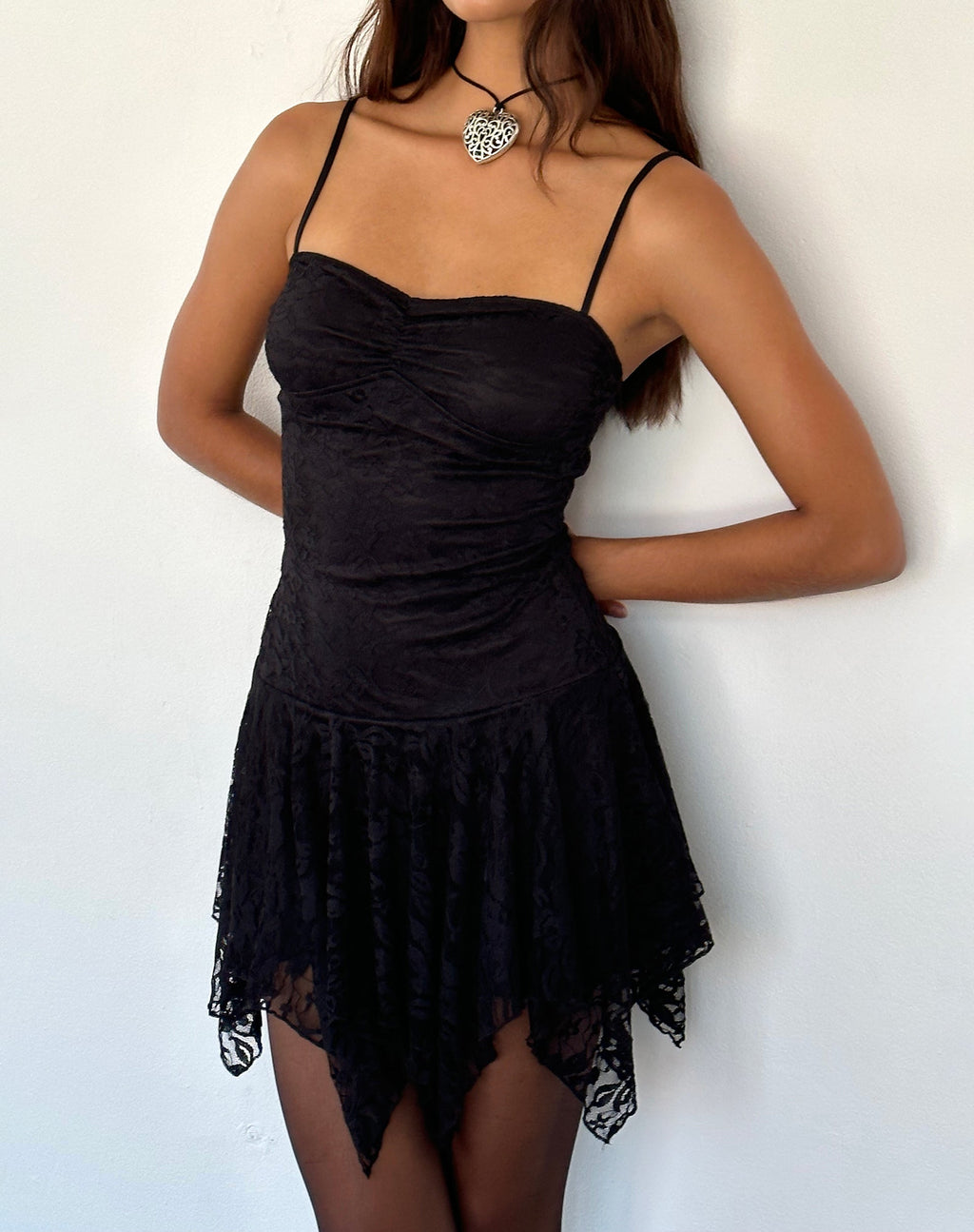 Dress Mini Black motelrocks-com-us | Oming –