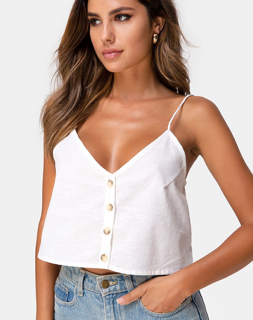 ivory cami top