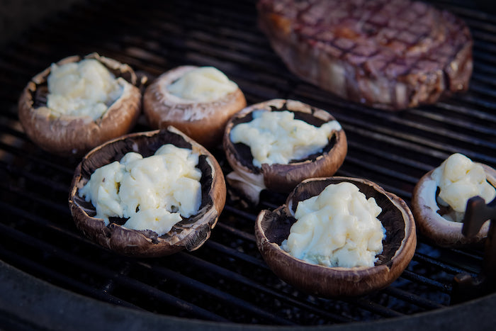 Grillkartoffeln mit Camembert