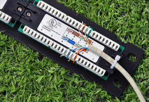 wiring cat5e patch panel