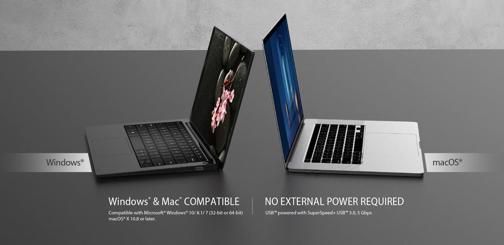 Universal Compatibility - Compatible with both Mac® & Windows®