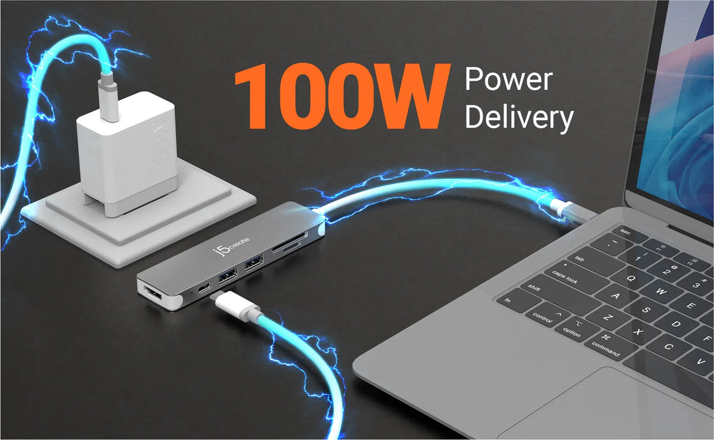 100W Power Delivery Pass-Through