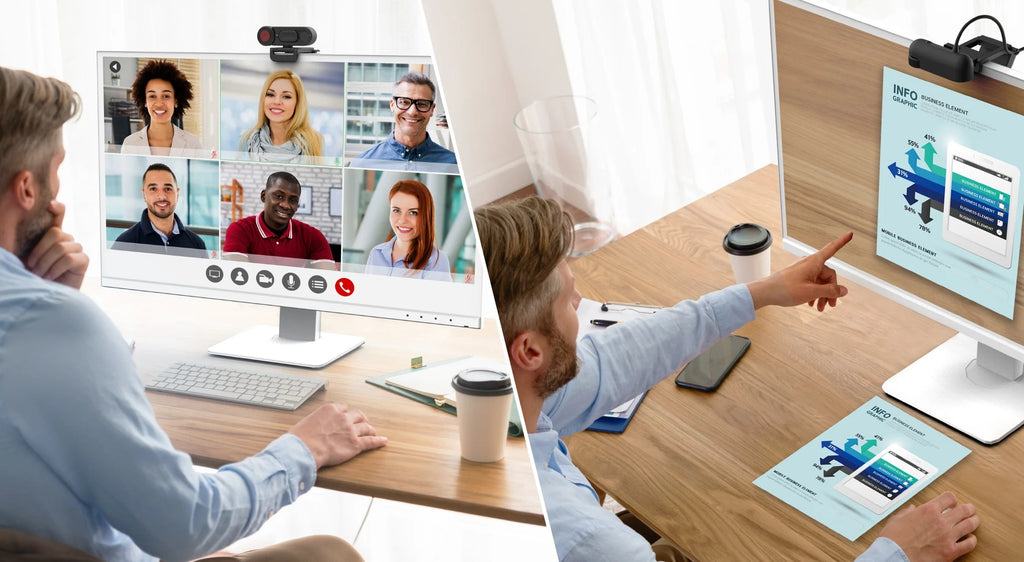 2-in-1, A High-Quality Webcam As Well As A Document Camera