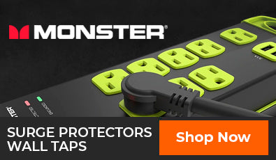 monster surge protectors wall taps