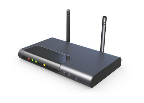 Isolated wireless router