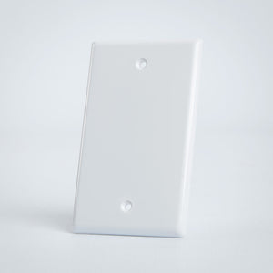 Blank switch plate