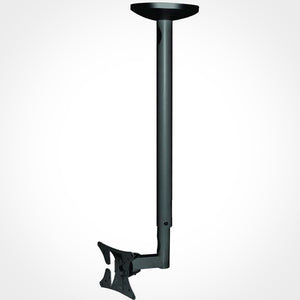 Articulating Ceiling Tv Mount With Adjustable Pole 10 To 23 Inch Screens