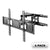 Rhino Brackets Full Motion TV Wall Mount for 37-80 Inch Screens, Dual Arm - 4 Pack