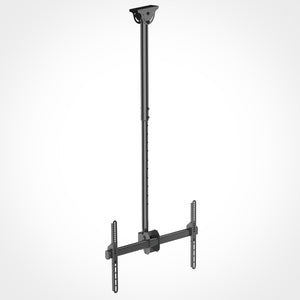 Articulating Ceiling Tv Mount With 22 To 36 Inch Incremental Adjustable Pole 37 To 70 Inch