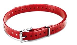Garmin 3/4-inch Collar Straps - Red Roller Buckle