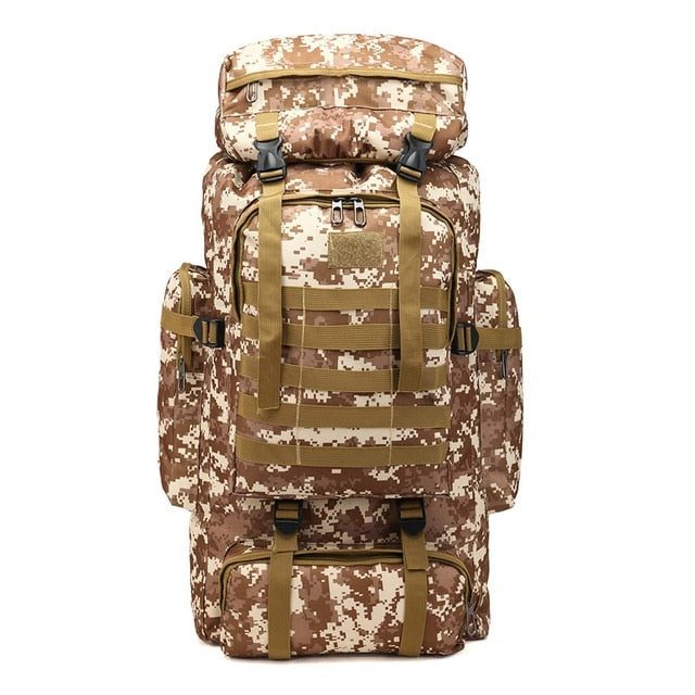 80L Large Military MOLLE Tactical Army Backpack Rucksack — ERucks