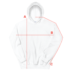 Hoodie Sizing instructions