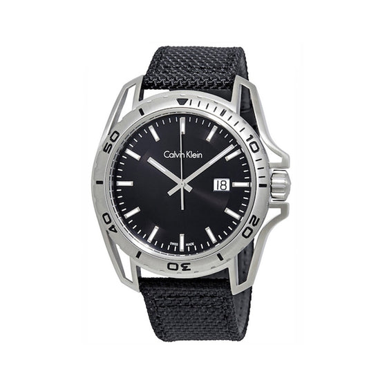 calvin klein swiss made men's watch