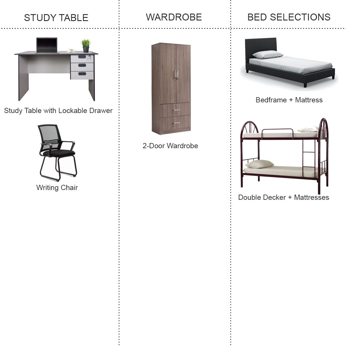 Higher Standard Package Furniture Rental Package Homebulous