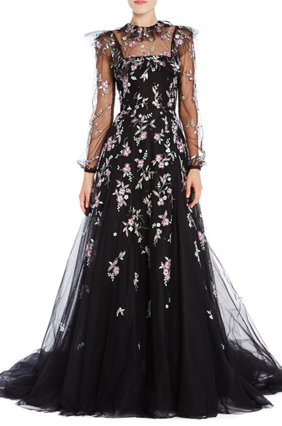 monique lhuillier evening dress