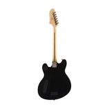 Squier Contemporary Starcaster Electric Guitar, Maple FB, Flat Black (B-Stock)