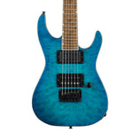 GrassRoots G-MR/QM-MINI-AQMSB Electric Guitar, Aqua Marine