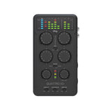 IK Multimedia iRig Pro Quattro I/O Deluxe Bundle Portable 4x2 Audio and MIDI Interface/Mixer