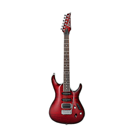 Ibanez SA360QM Electric Guitar, Salvia Red Burst