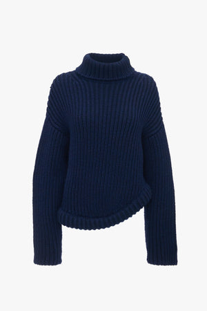 High Neck Knit Jumper - More Colors Available - Coplons