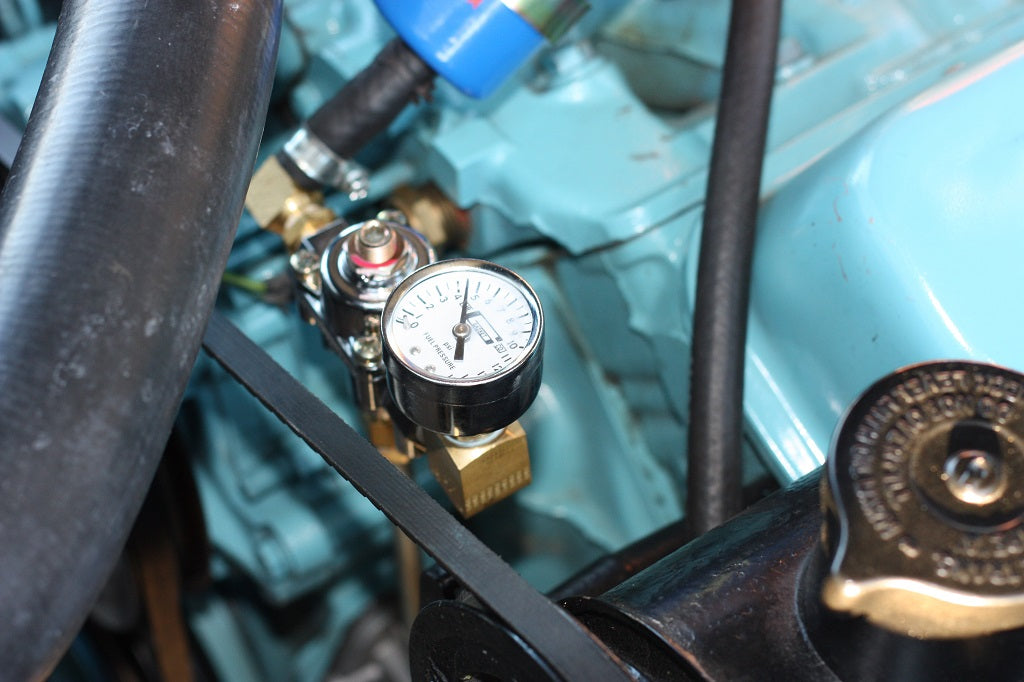 Holley Fuel Regulator Complete Installation Kit Photos shown of cust