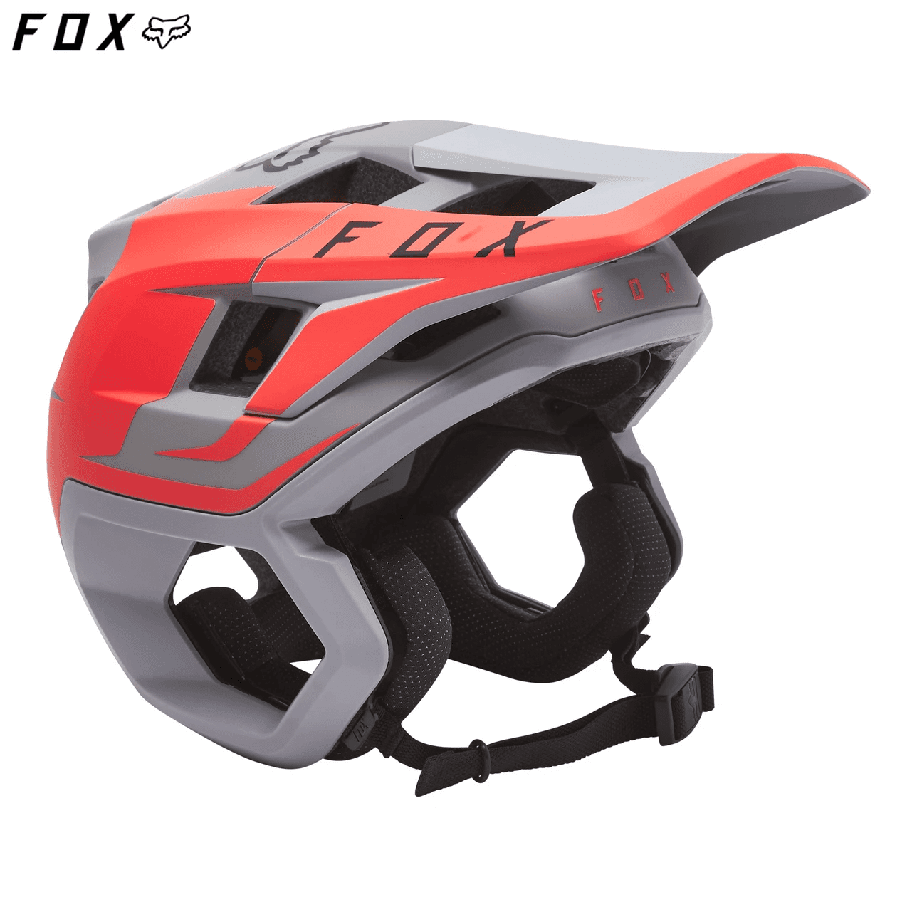 fox dropframe helmet red