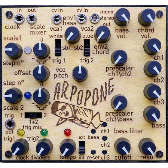 LEP Arpopone Module ベース＆コードシンセ ユーロラック版-