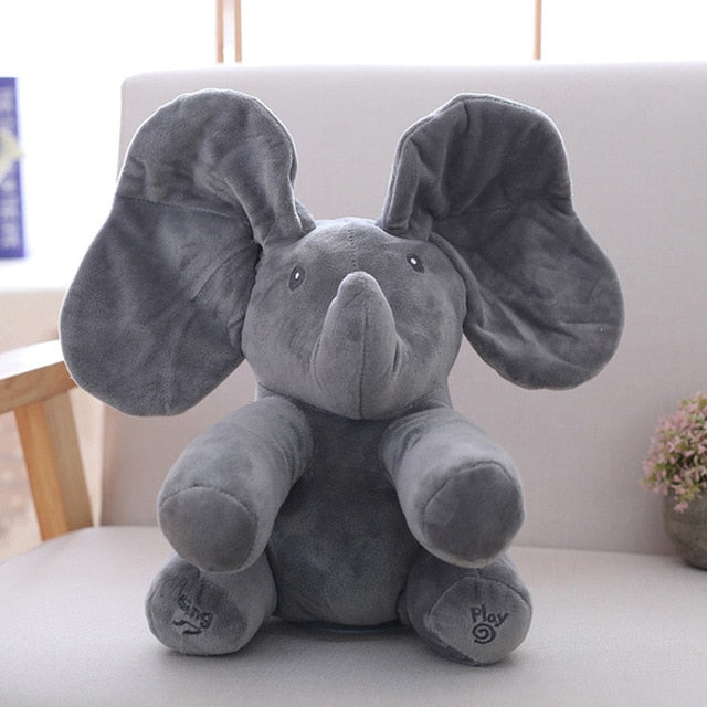elephant that plays peekaboo