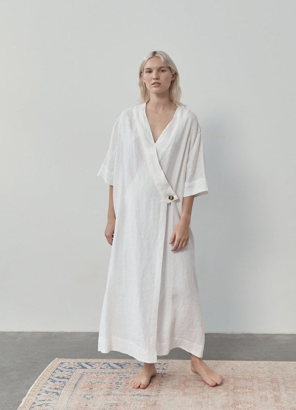 Sleep Dress - Vintage White – SLOW