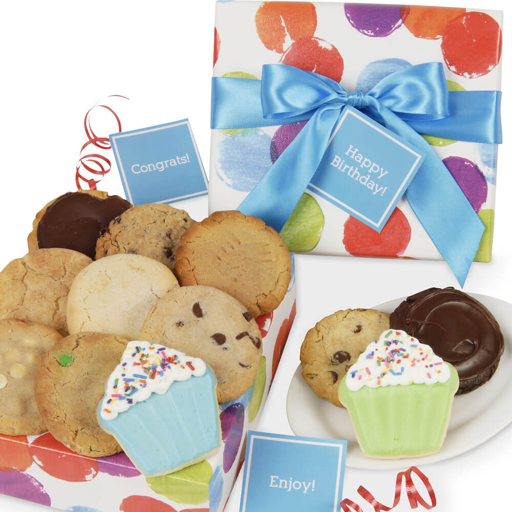 Happy Birthday 10Piece Gift Box Nilda's Desserts