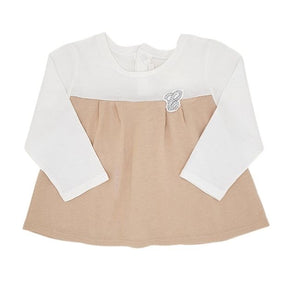 Chloe Bebe Blouse Bicolore Bebe Fille 6 Mois Chou De Chic