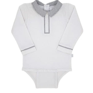 Baby Dior Body A Col Blanc Bebe Garcon 6 Mois Chou De Chic