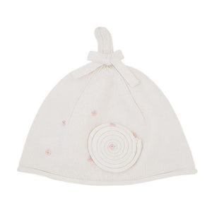 Repetto Bebe Bonnet Blanc Bebe Fille 6 9 Mois Chou De Chic