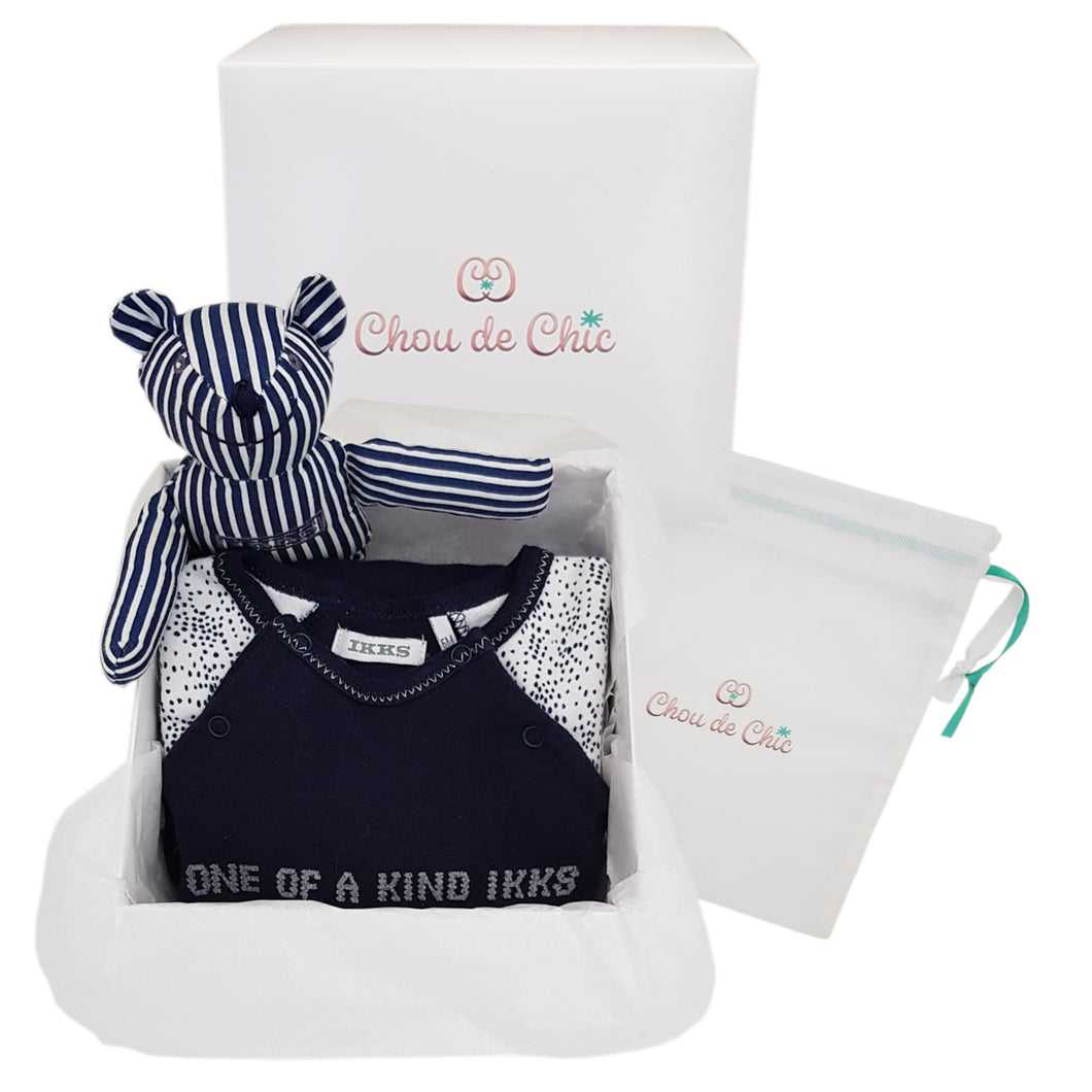 Coffret Naissance Pour Bebe Garcon Ikks 6m Chou De Chic