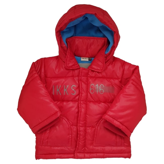 Ikks Bebe Doudoune Rouge Bebe Garcon 12 Mois Chou De Chic