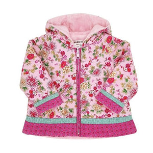 Kenzo Kids Manteau Rose Bebe Fille 6 Mois Chou De Chic