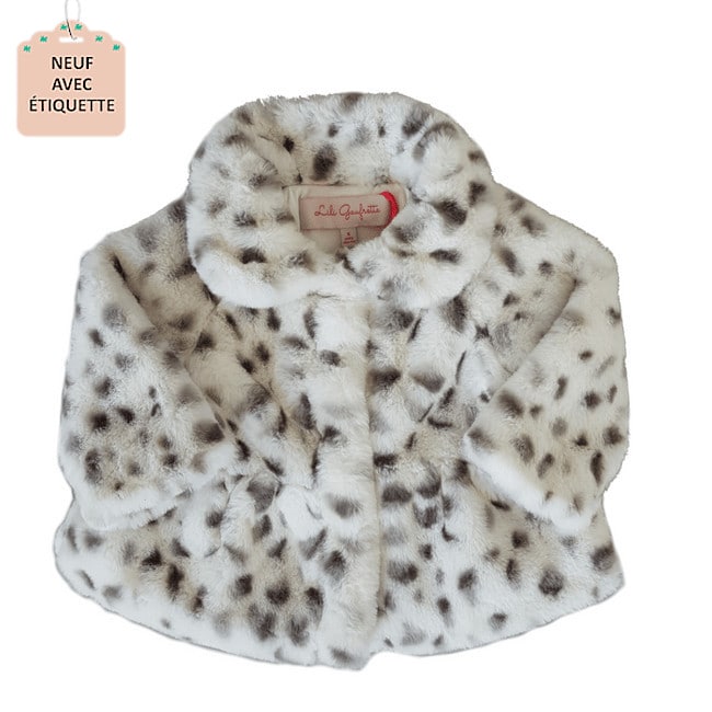 Lili Gaufrette Manteau Blanc Bebe Fille 6m Chou De Chic