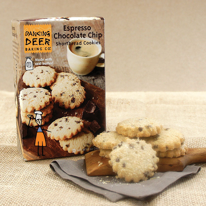 Image of Espresso Chocolate Chip Shortbread Cookies
