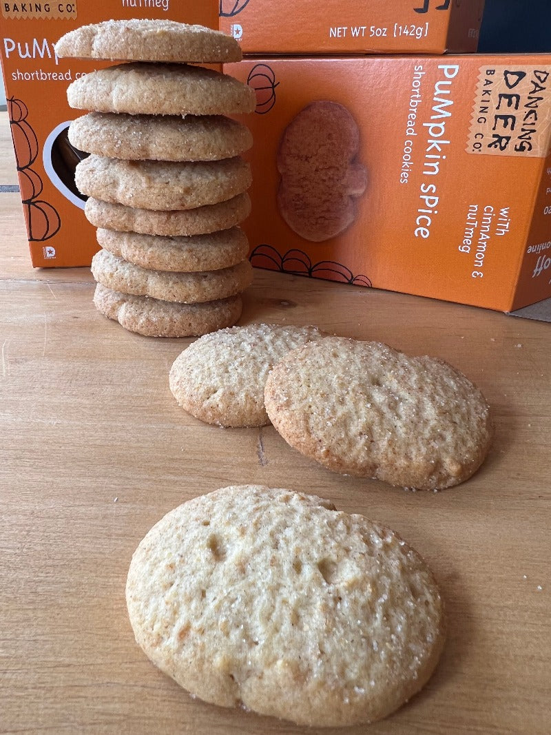 Image of Pumpkin Spice Shortbread Cookies
