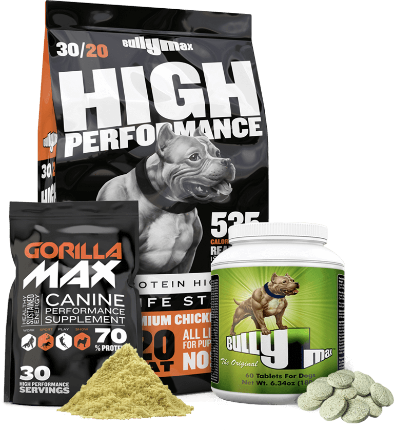 bully max muscle builder for dogs