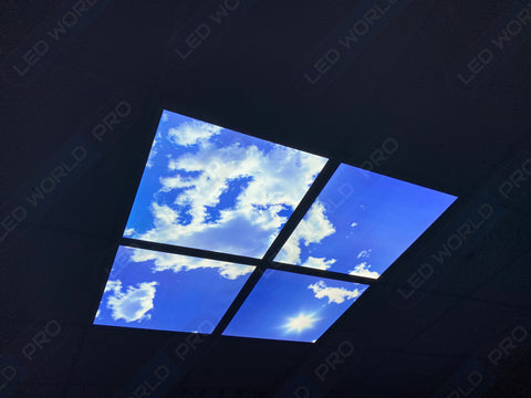 Blog - Nos nouveaux plafonds LED nuages 