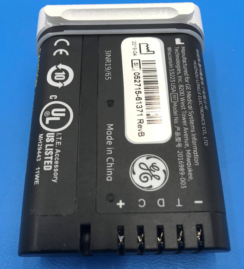 NEW FlashPad Battery W/Cap Lithium-Ion 12.3VDC 1.8Ah/10.8VDC (5382000)GE