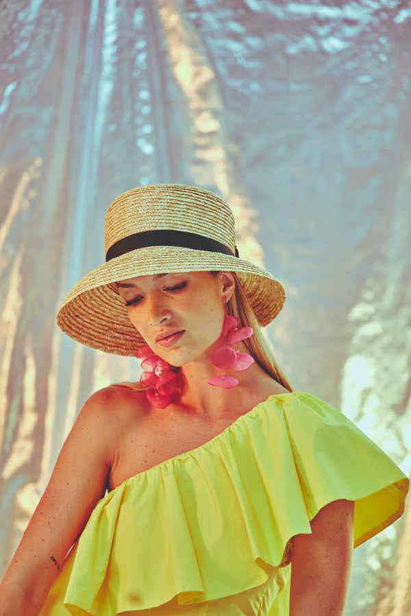 Hannah, Wheat Straw Hat