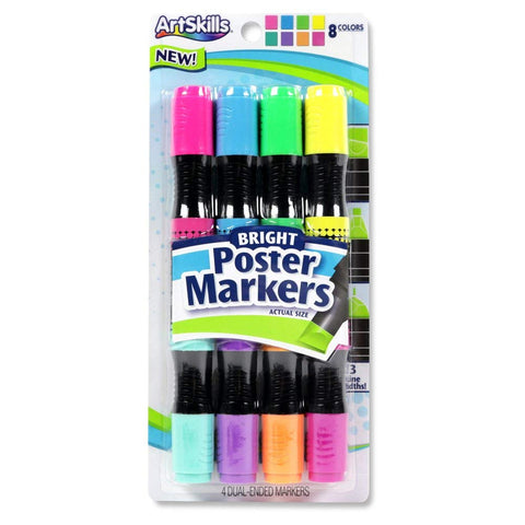 ArtSkills Washable Bright Markers 1 2 Tip 4 Pieces 8 Colors PA 12   61Qfwb1SKqL. SL1000 Large 