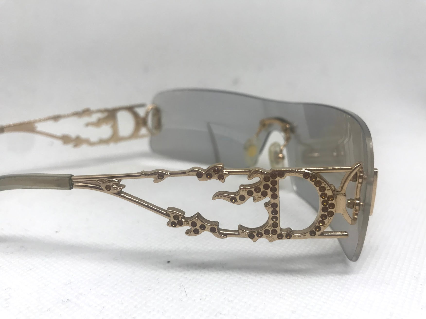 dior rhinestone sunglasses