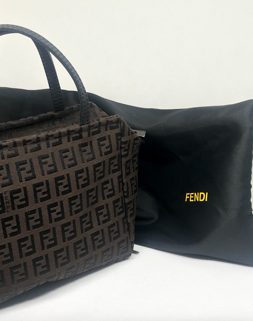 FENDI - MINI ZUCCA SQUARE BAG – Serious 